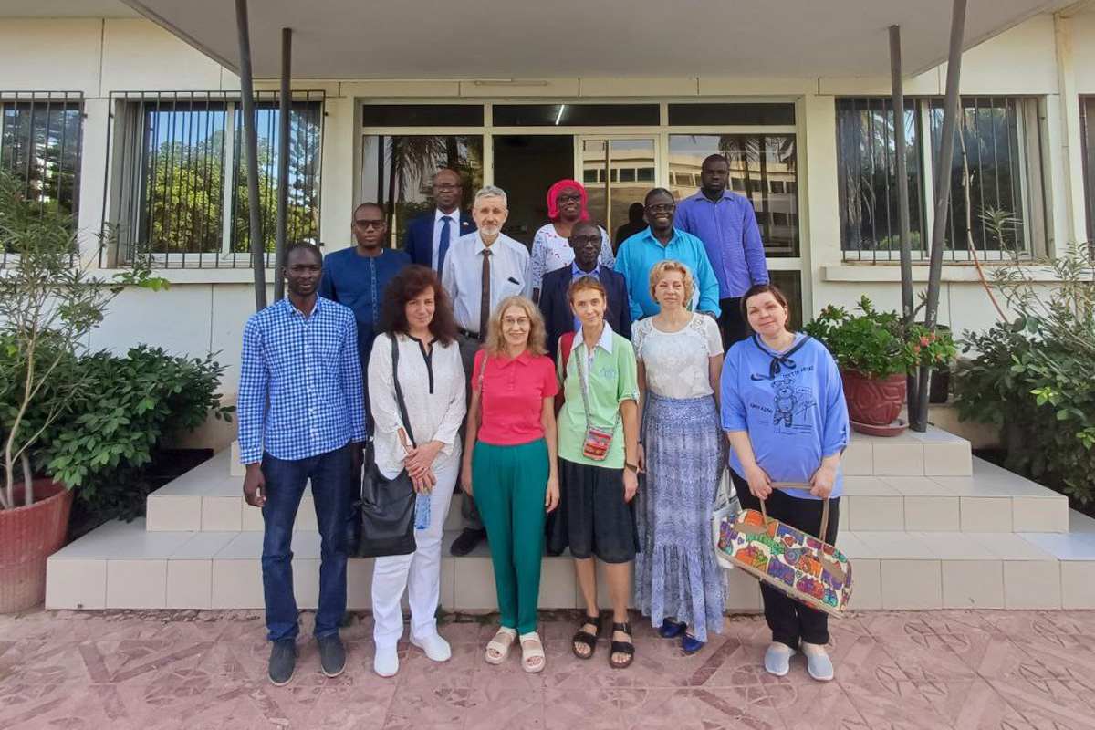 SPbPU delegation in Senegal